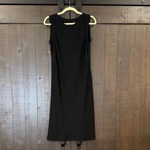 Calvin Klein Elegant Black Midi Dress